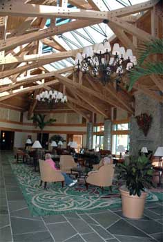 Hotel Lobby - Photo by John Kay Transportation to all Walt Disney World Resort ®